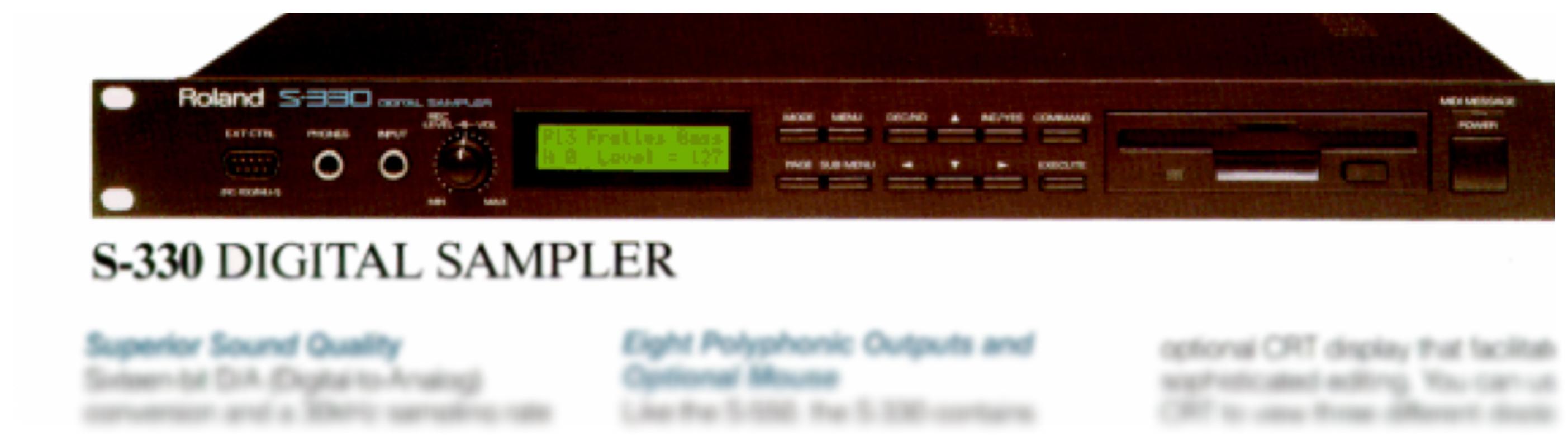 Roland S-330